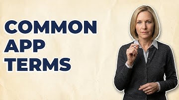 Where Do You Find Common App Legal Terms?