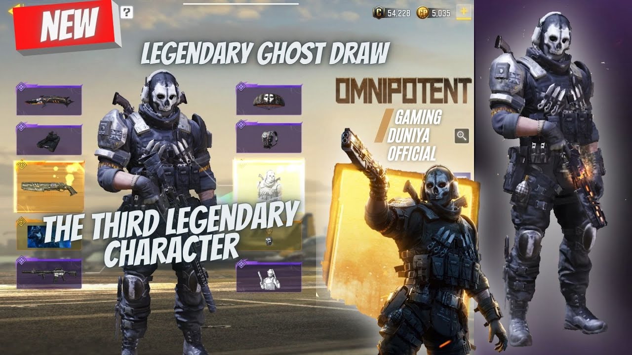 Legendary Ghost - Retribution | All animations and Gameplay | Call Of Duty Mobile