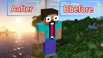 Installing 5 SHADERS in Minecraft - The Results are INSANE #minecraft