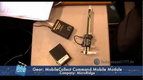 MicroRidge MobileCollect Wireless Measurement Collection, From Quality Digest LIVE, January 27, 2012