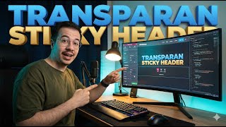 Sıfırdan İleri Seviye Header Tasarımı Elementor Ile Sticky, Transparan Ve Renk Değiştiren Menü 2026