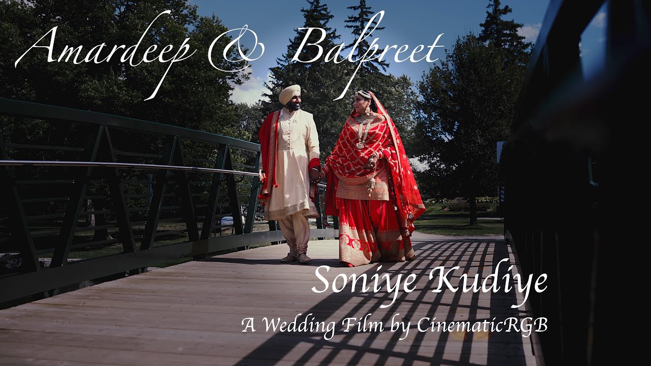 PUNJABI SIKH WEDDING | AMARDEEP & BALPREET | 4K CINEMATIC WEDDING HIGHLIGHT | NDE | BRAMPTON CANADA