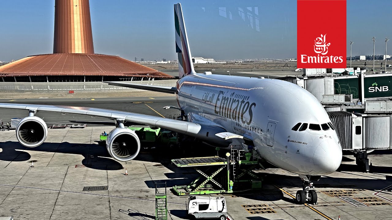 EMIRATES | JEDDAH TO DUBAI | A380 | ECONOMY