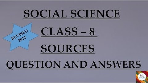 #Kseeb #class 8 History #L-1 Sources #Revised syllabus 2022 #Social science  #Scorpio class