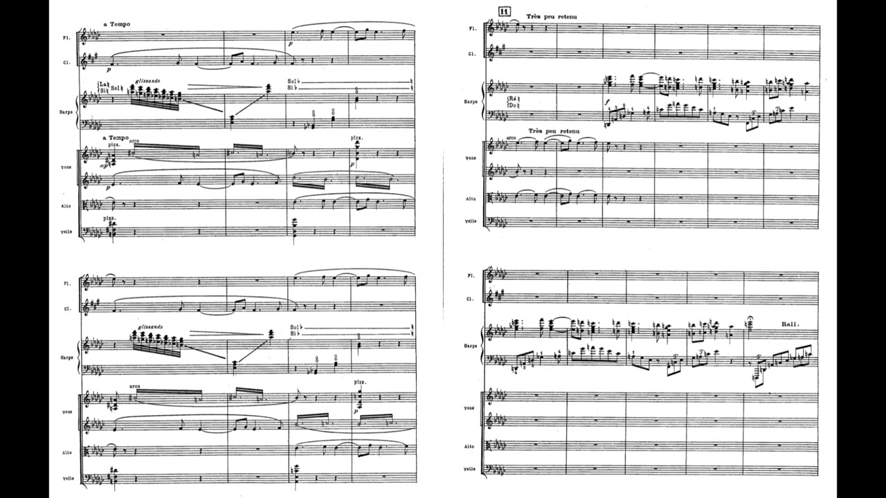 Ravel Piano Introduction & Allegro septet Harp 拉威爾序奏與快板