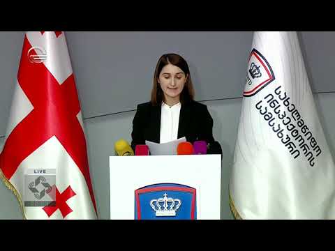 სახელმწიფო ინსპექტორის საგანგებო ბრიფინგი