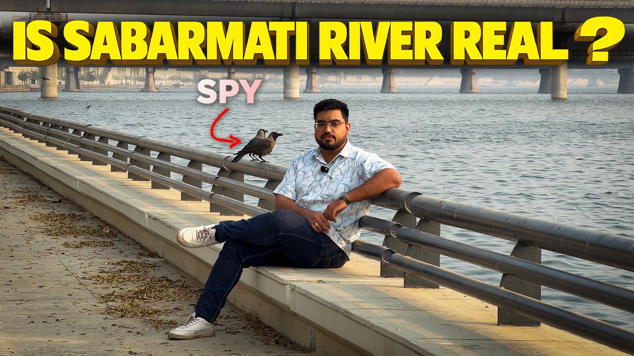 How Ahmedabad Created a River That Looks Full All Year || साबरमती में पानी कैसे?