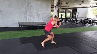 Med Ball Slide Slam | Med Ball Exercises | Functional Training