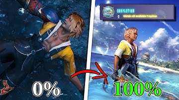 Final Fantasy X 100% is a Completionist