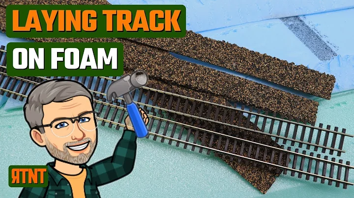 Laying Track on Foam Board