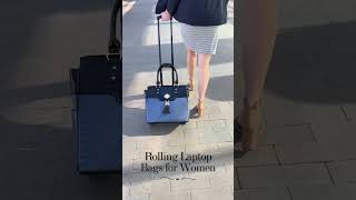 The Oceanside Rolling Laptop Bag | The Perfect Gift for Her 🌊✨ Holiday Gift Guide for Women