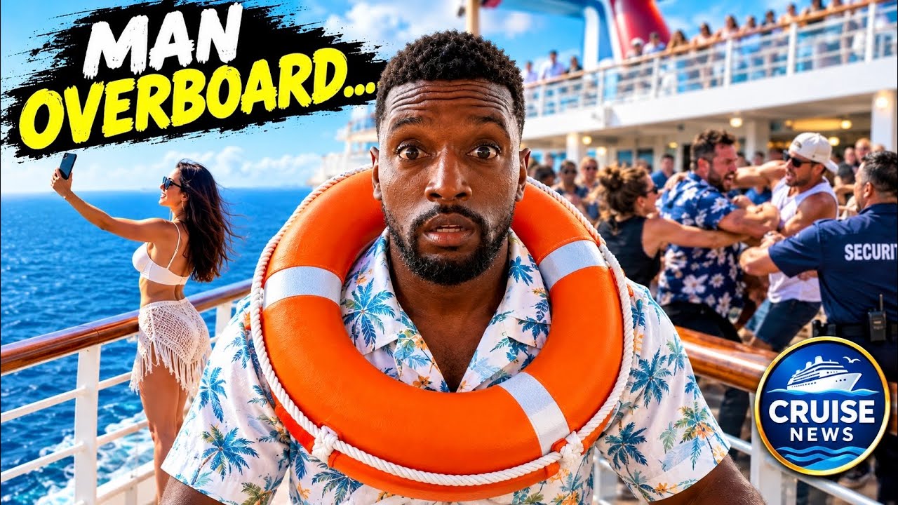 Man Jumps Off Cruise Ship, The Most Dangerous Selfie Ever & 13 Man Brawl | CRUISE NEWS