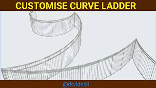 | Archicad Tutorial | - | Customise Curve Ladder | Ladder Tutorial | Archicad GDL | rkvideo1 |
