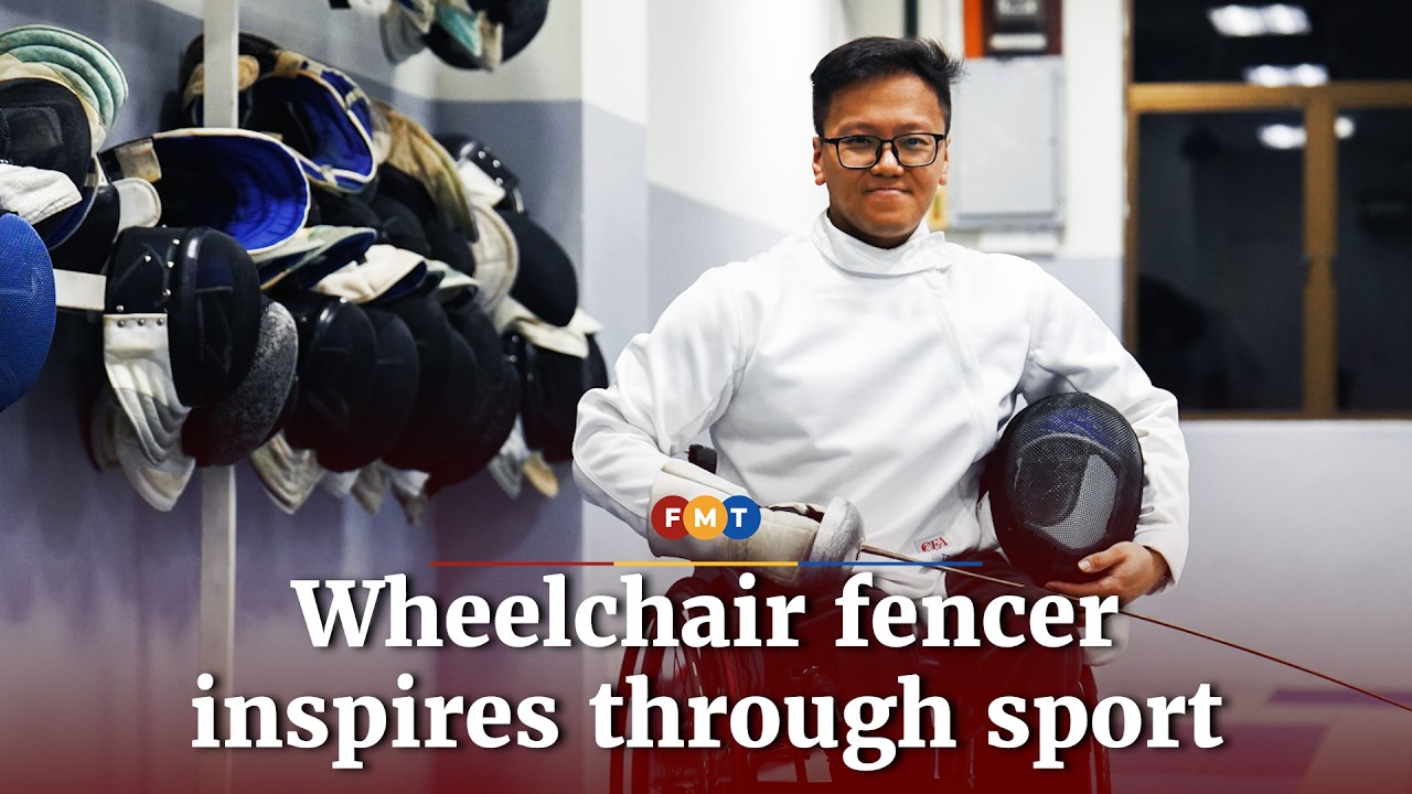 The unbreakable spirit of wheelchair fencer Daniel Lee