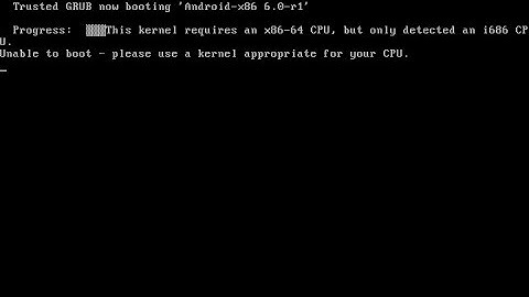 Fix This Kernel Requires an x86-64 CPU but only detected i686 CPU Virtualbox Error