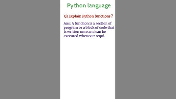 Python Functions ? | #shorts #shortvideos #python #java #dbms #html #os #javascript #php #os #da #co