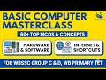 Basic Computer Masterclass | 60+ MCQs for WBSSC Group C &amp; D, WB Primary TET 2026 | Laws of Learning
