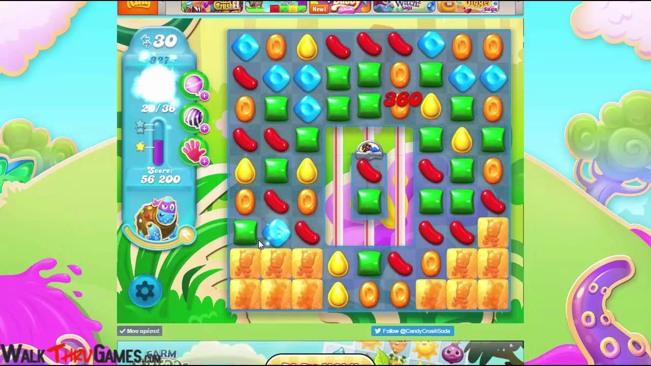 Candy Crush Soda Saga Level 327