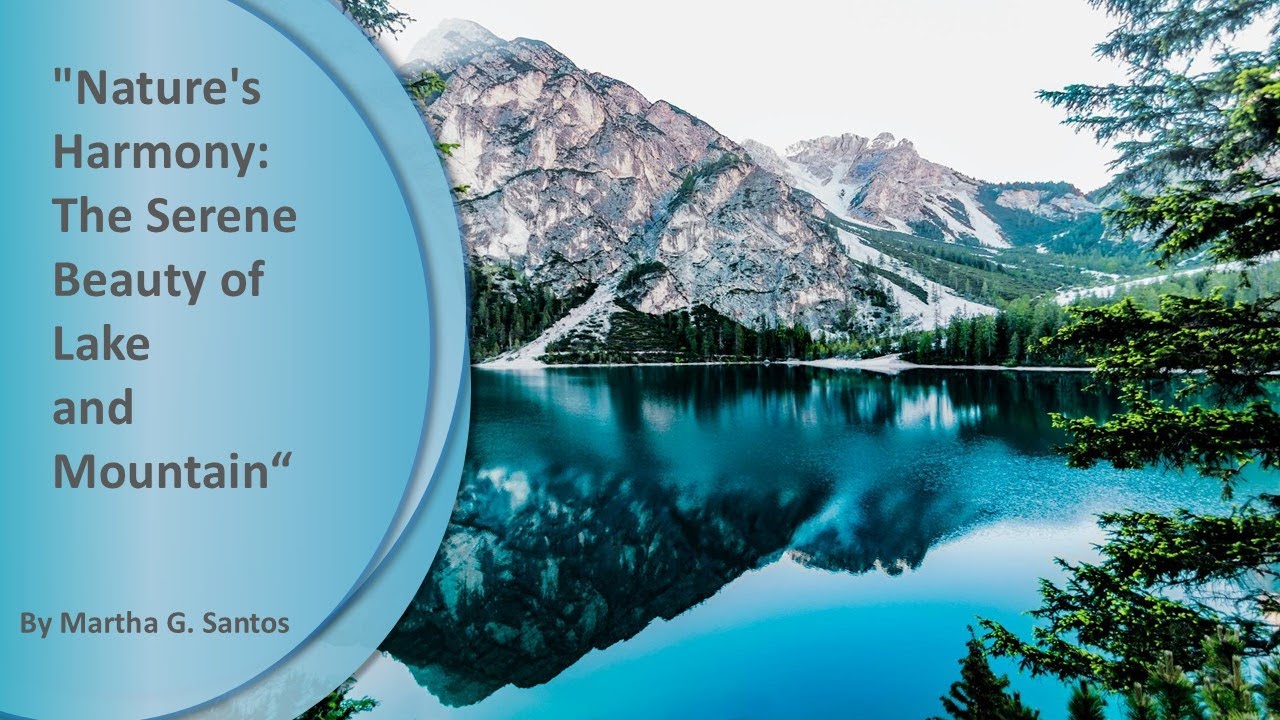 Stunning Animated PowerPoint Slide Tutorial | Capture Nature’s Beauty: Lakes-Mountains for Beginners