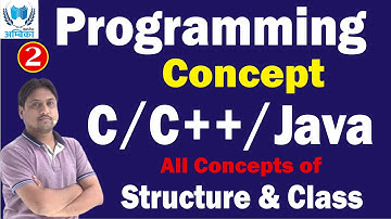 All Concepts of Structure & Class | C/C++/Java ||Ambika Classes Udaipur || ER. Arvind Sharma Sir ||