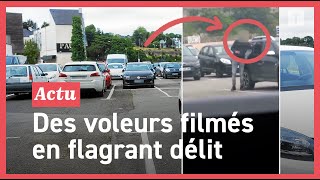 Des voleurs filmés en plein jour à Brest screenshot 4