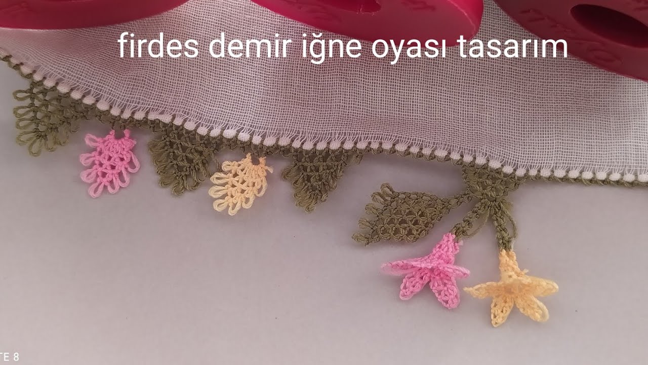 601- ÇOOOOK ÇOK KOLAY  3D OTANTİK İĞNE OYASI MODELİ ANLATIMLI YAPILIŞI