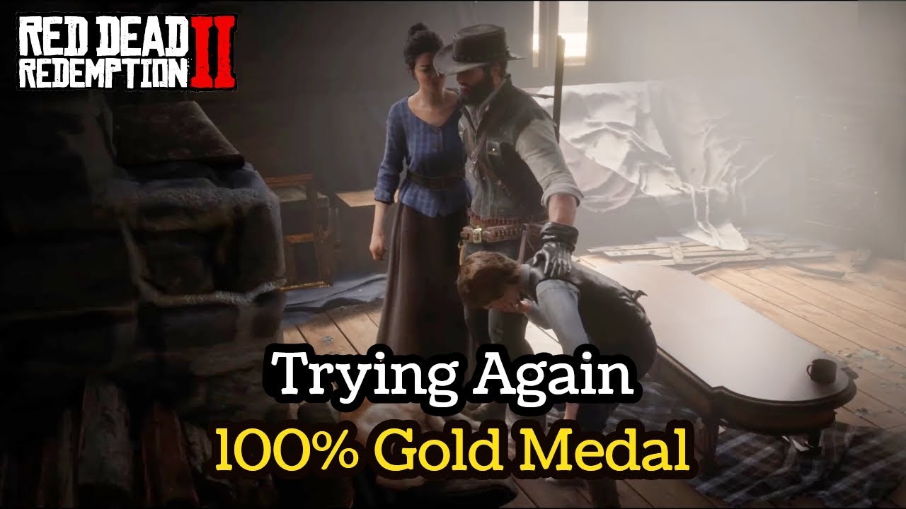 Red Dead Redemption 2 - Mission #101 Trying Again [Gold Medal] | PC ...