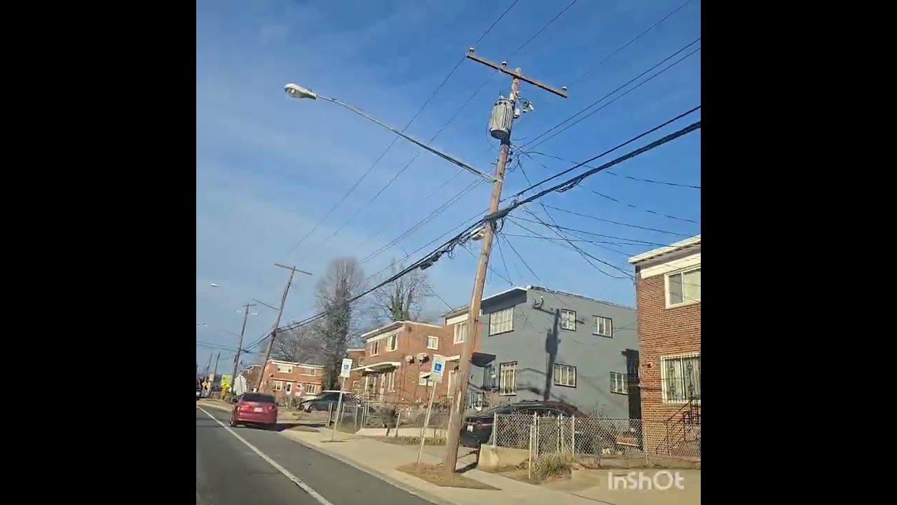 Viajando por Langley Park,  Maryland. 