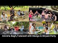 Amroha ka bagh with 🥭 and biryani party | Tubewell swimming | Sameer India Vlog
