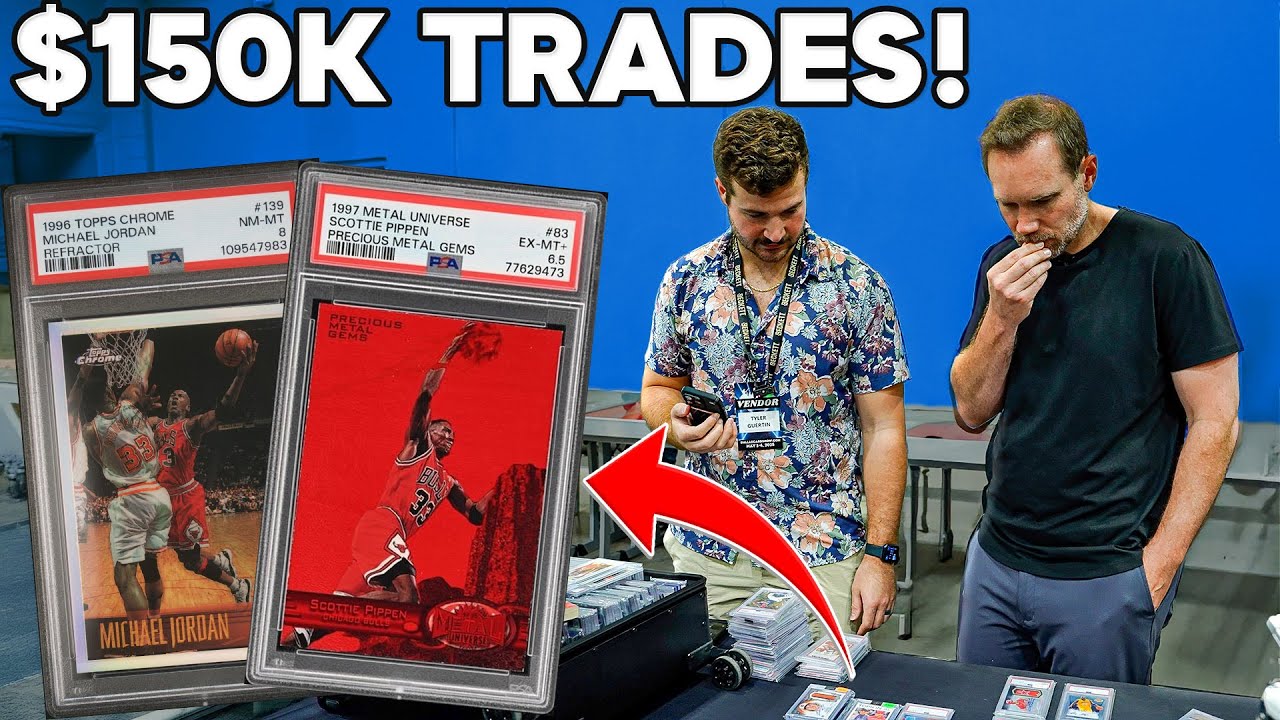 $150,000+ TRADE DAY at the Dallas Card Show