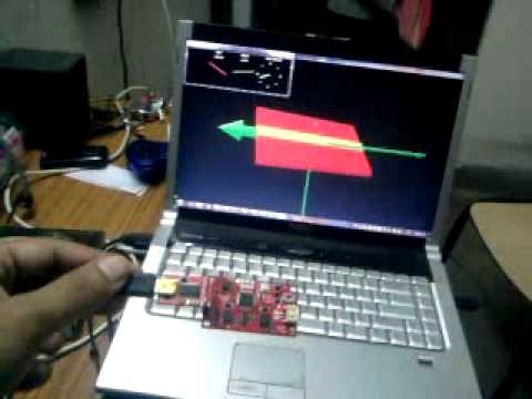 Sparkfun 9 DOF IMU GUI Test