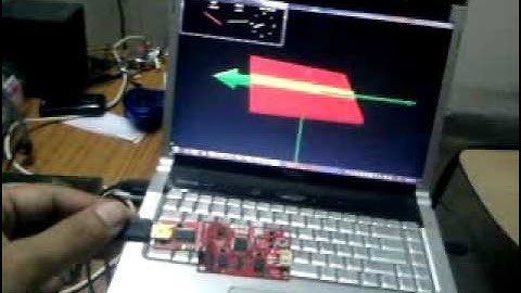 Sparkfun 9 DOF IMU GUI Test