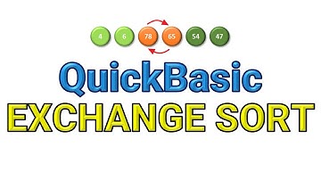 QuickBasic Exchange Sort