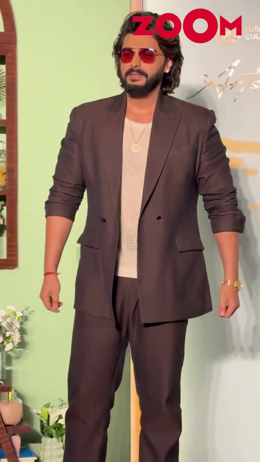 Arjun Kapoor's DAPPER look as he arrives at NMACC's event #shorts #arjunkapoor #spotted