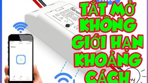 GIỚI THIỆU NHANH VỀ CÔNG TẮC WIFI SONOFF BASSIC