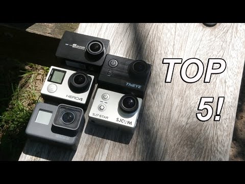 Top 5 Cámaras De Acción 4K: Test Ciego