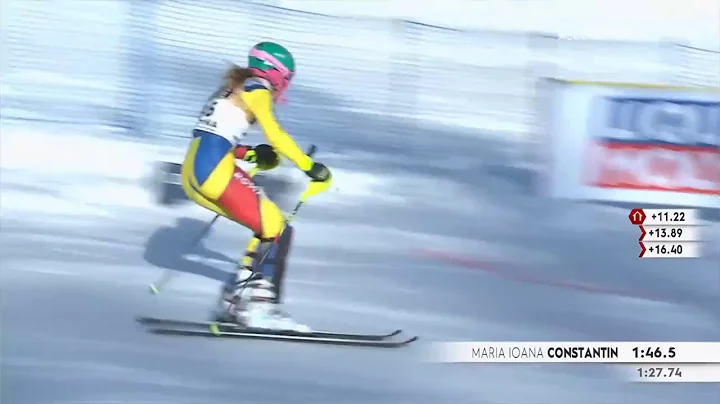 Ioana Maria Constantin (Romania) - Slalom Run 1 + ...