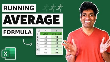 Cumulative Averages in Excel - Easy Formula