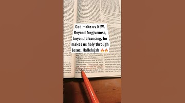 ‘A New Creation In Christ’ 2 Corinthians 5:17 #bible #scripture #jesus #cross #hope #love #shorts