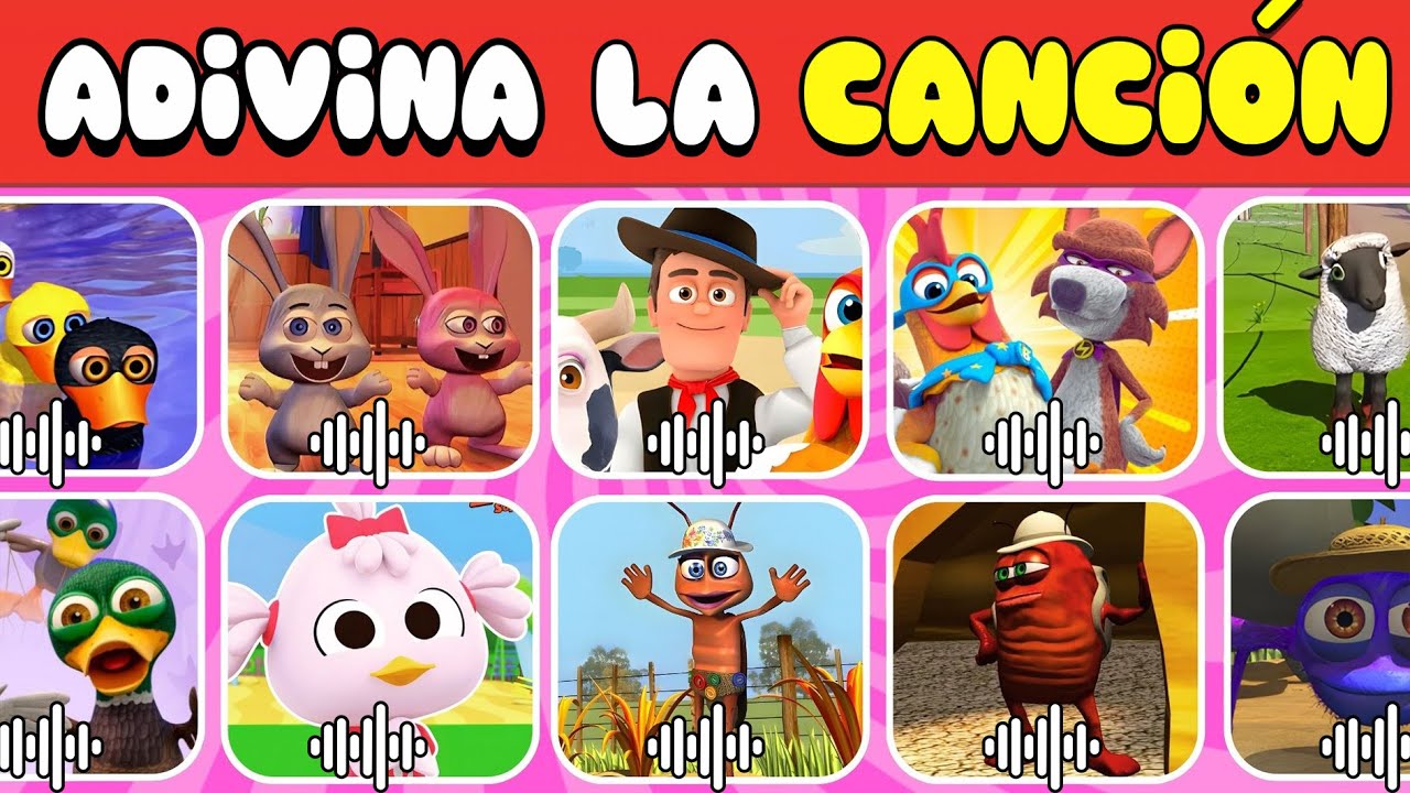¡Adivina Las CANCIONES De EL REINO INFANTIL!😍🎶 Granja De Zenón 2 😱 ¿Cómo se llama la Canción?❤️