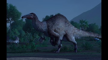 Day 380 of adding a Deinocheirus to this park until they