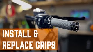 How To Replace Motorcycle Grips on a Harley Sportster by BRETT CRAIGMILE 261 views 8 months ago 8 minutes, 23 seconds