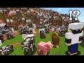 モブが100倍になった世界でエンドラ討伐しようとしたらやばすぎた【マイクラ】