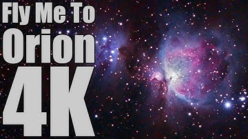 4K Video of Space | Starring The Orion Nebula