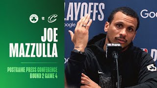 Joe Mazzulla Postgame Press Conference | Round 2 Game 4 at Cleveland Cavaliers