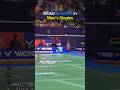 BRUTAL Smashes in Men's Singles Badminton #shorts