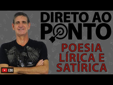 Qual a diferença entre poesia lírica e satírica?