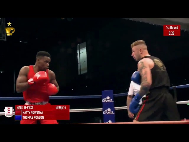 Natty Ngwenya vs Thomas Pogson (National Amateur Championship 2019 FINALS) class=