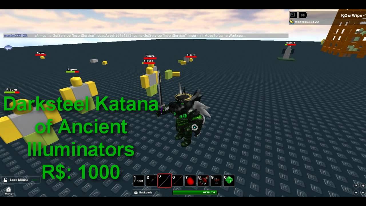 Gear Week 7 14 12 Youtube - roblox darksteel katana