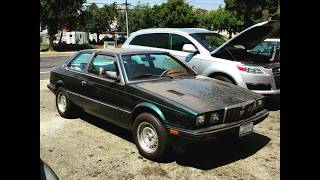 I drive the least reliable SUV (95 Range Rover) to buy the least reliable car (84 Maserati Biturbo)